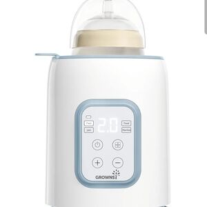 Grownsy Baby Bottle Warmer White and Blue